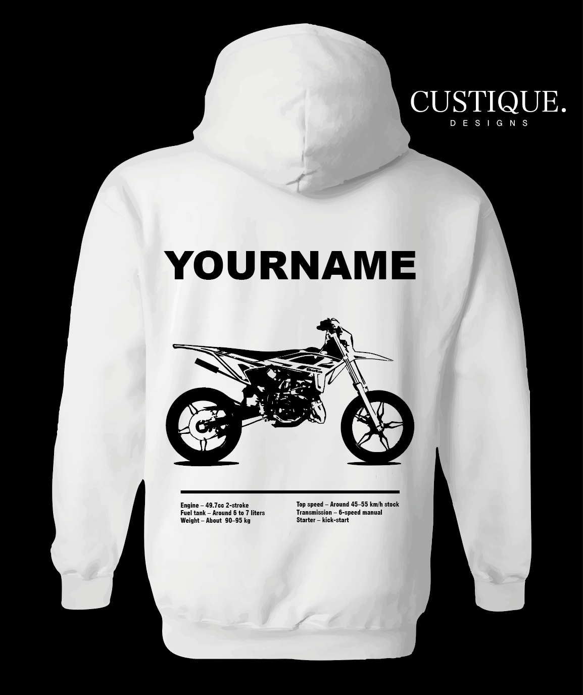 Custom hoodie - BetaRR50