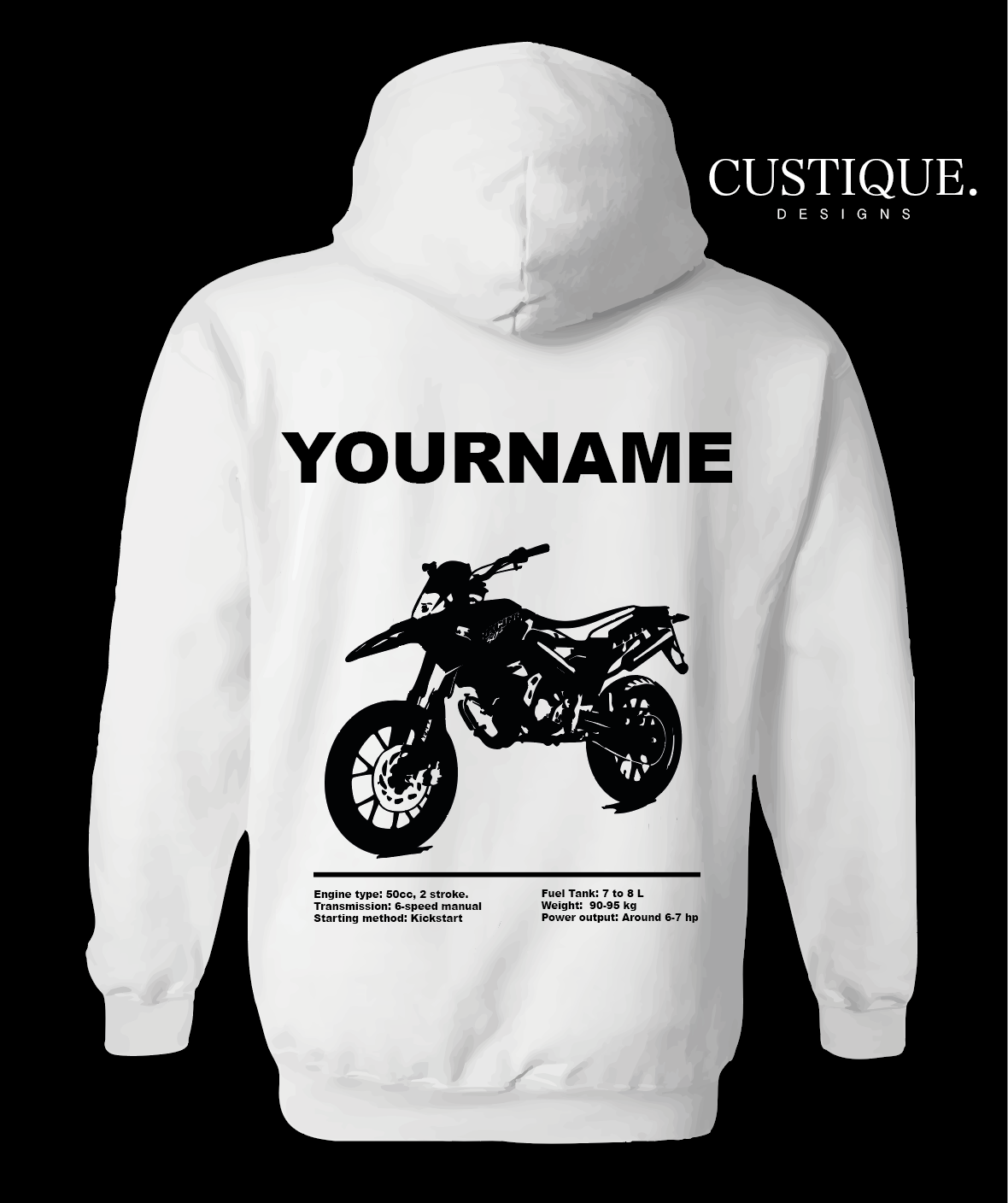 Custom hoodie - Derbi