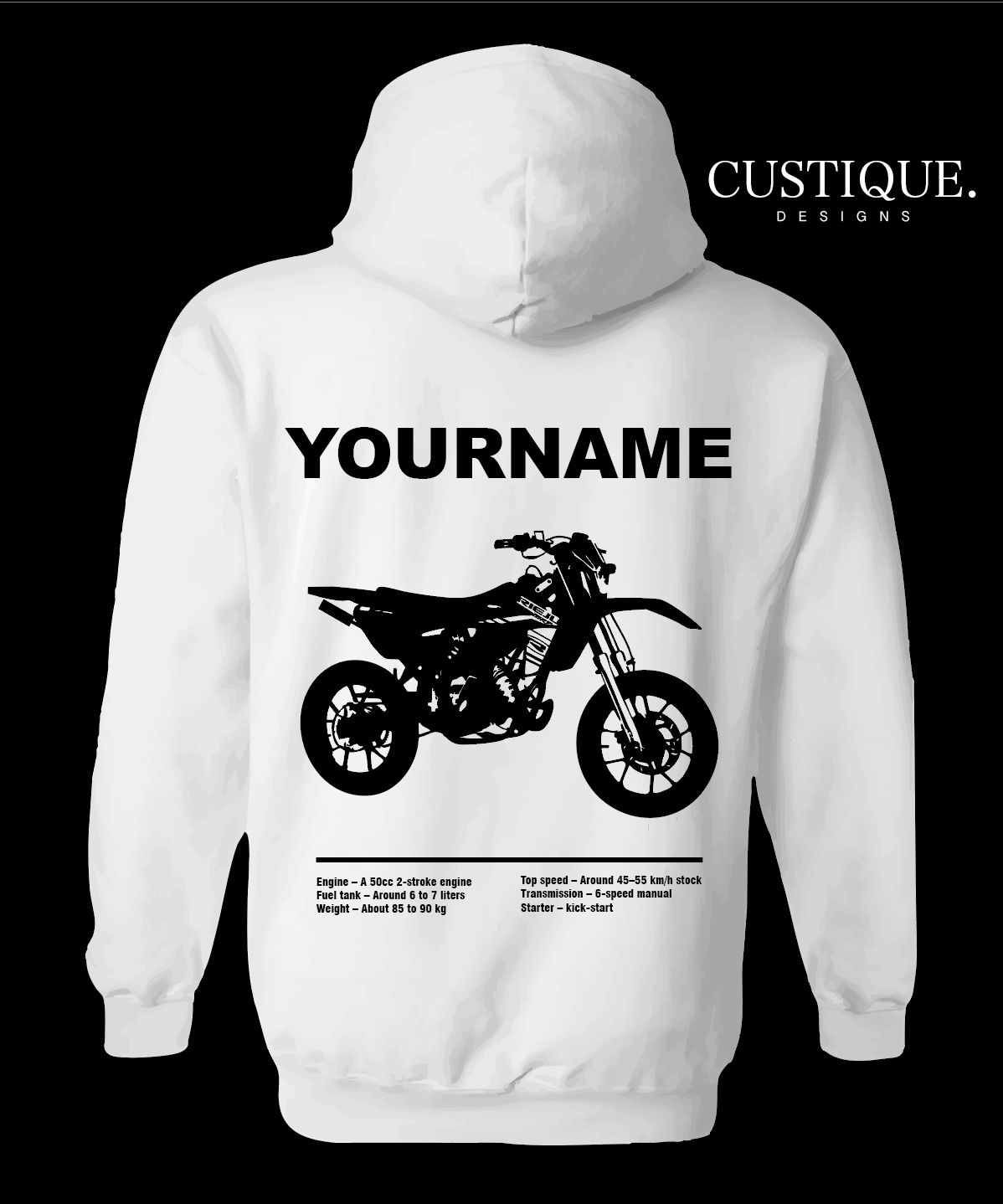 Custom hoodie - Rieju MRT