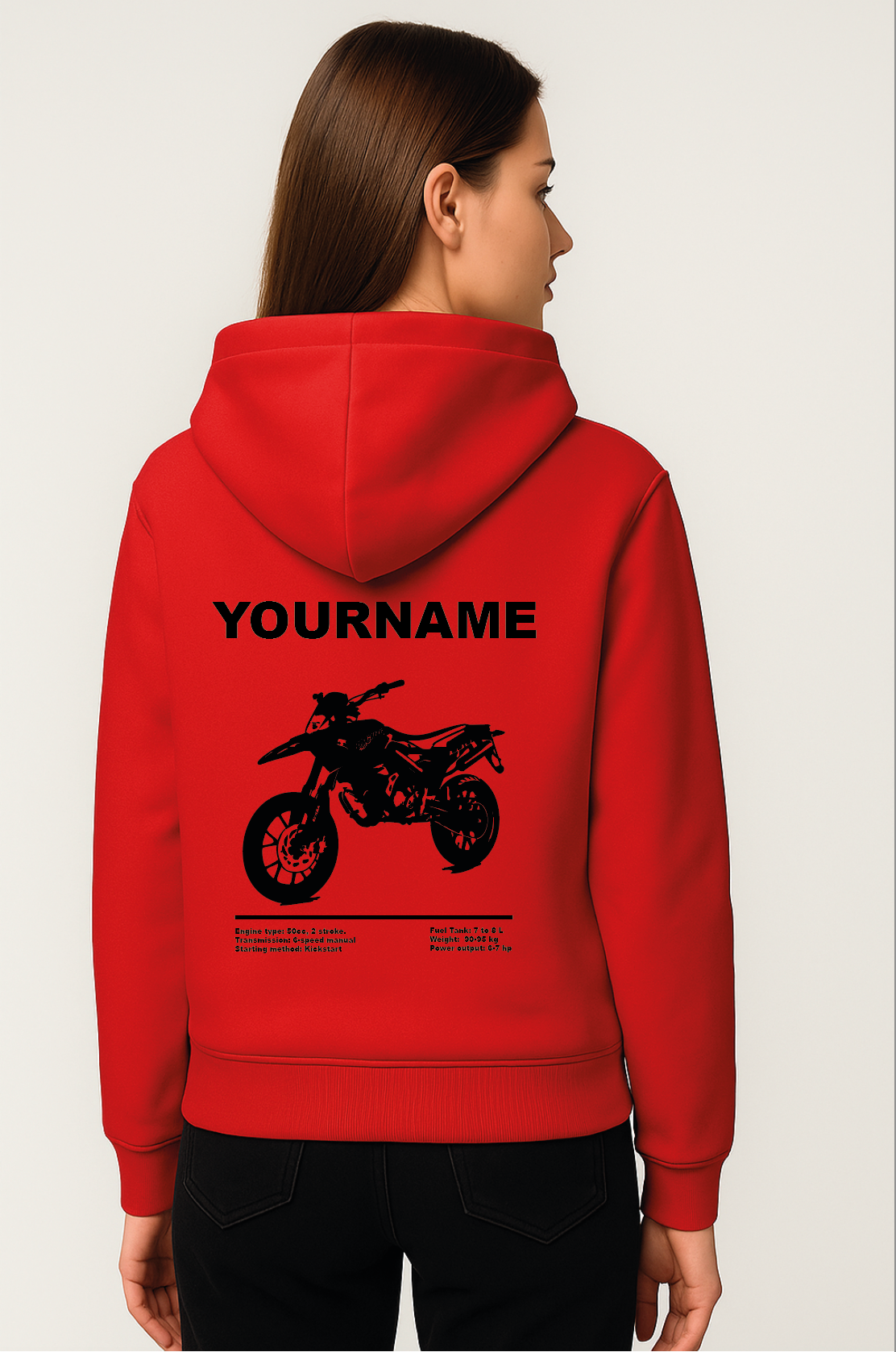 Custom hoodie - Derbi