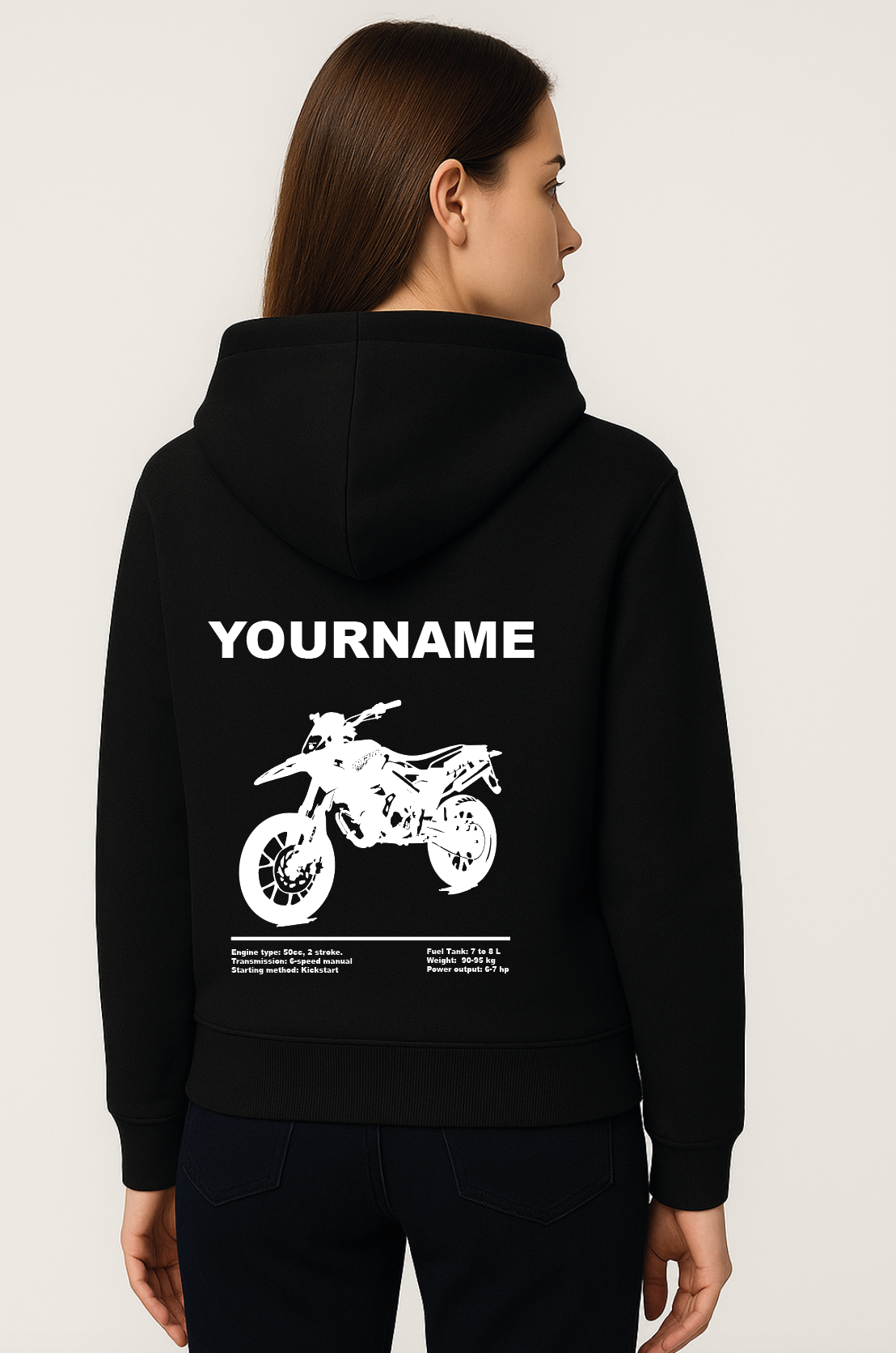 Custom hoodie - Derbi