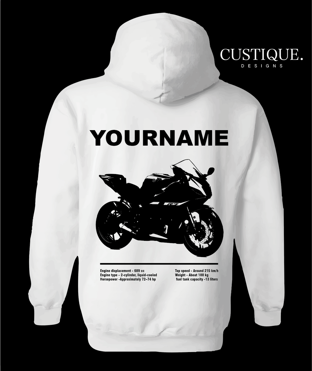 Custom hoodie - Yamaha R7