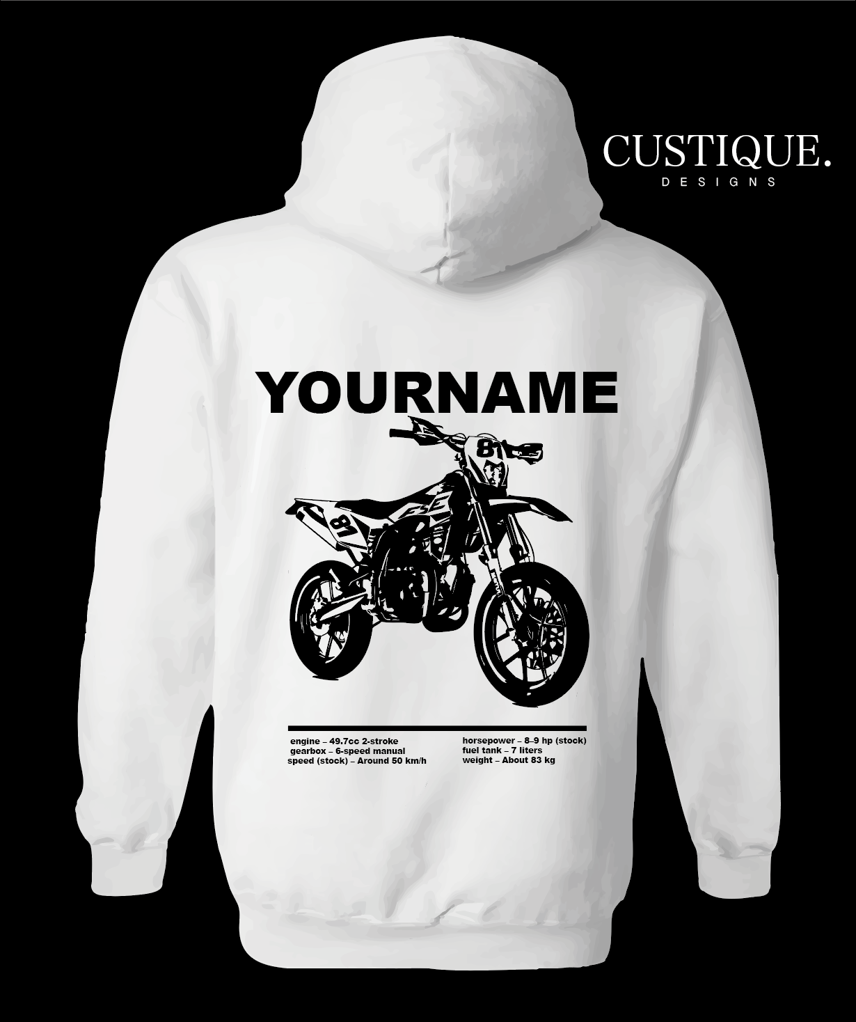 Custom hoodie - Sherco SM-R