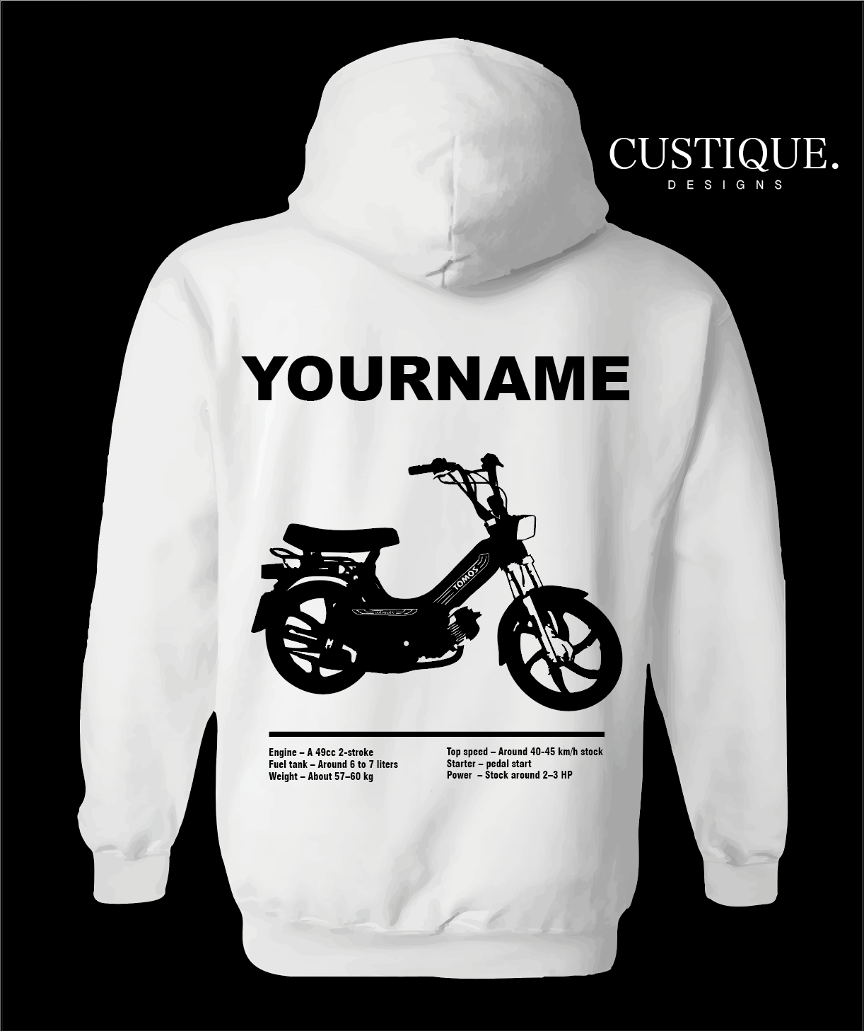 Custom hoodie - Tomos A35