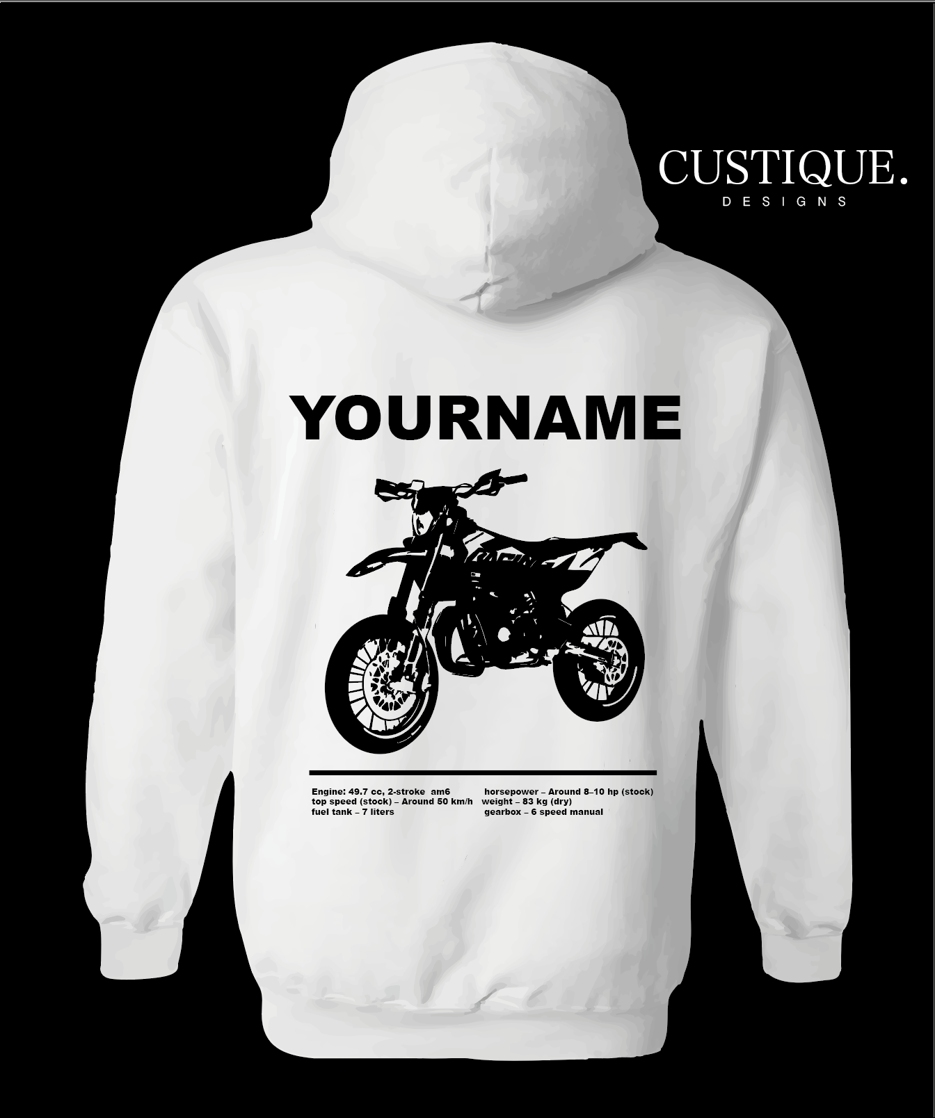 Custom hoodie - Sherco SM-RS