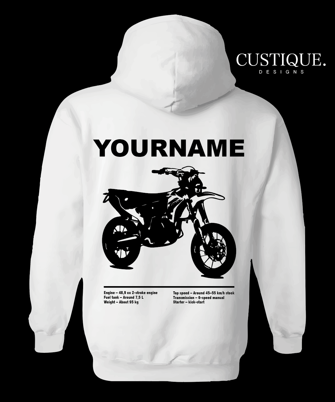 Custom hoodie - Fantic XM