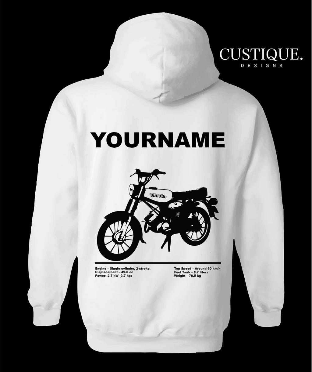 Custom hoodie - Simson S51