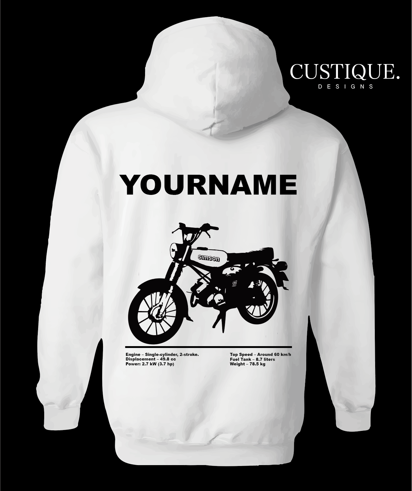 Custom hoodie - Simson S51
