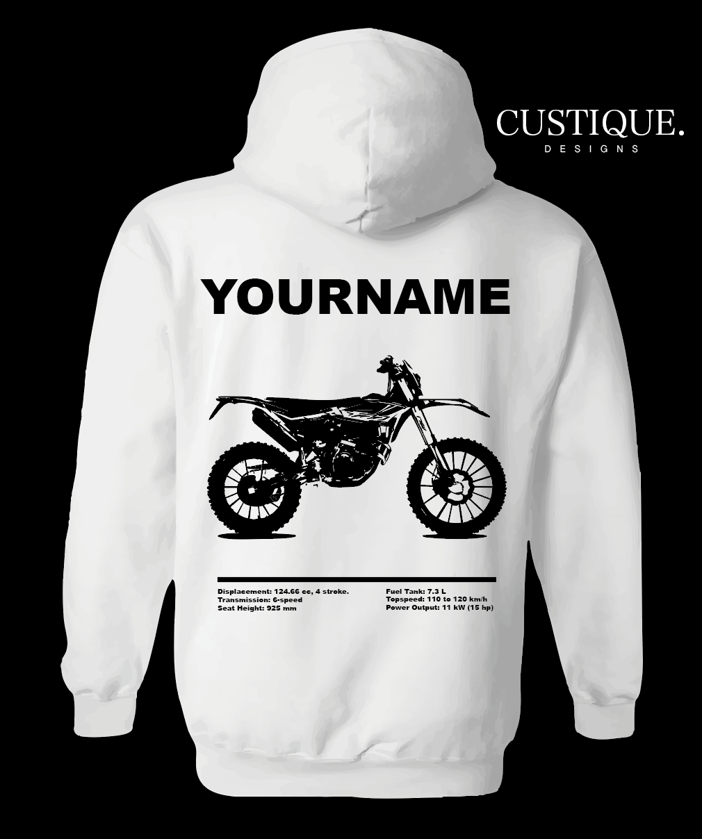 Custom hoodie - Beta RR125 LC