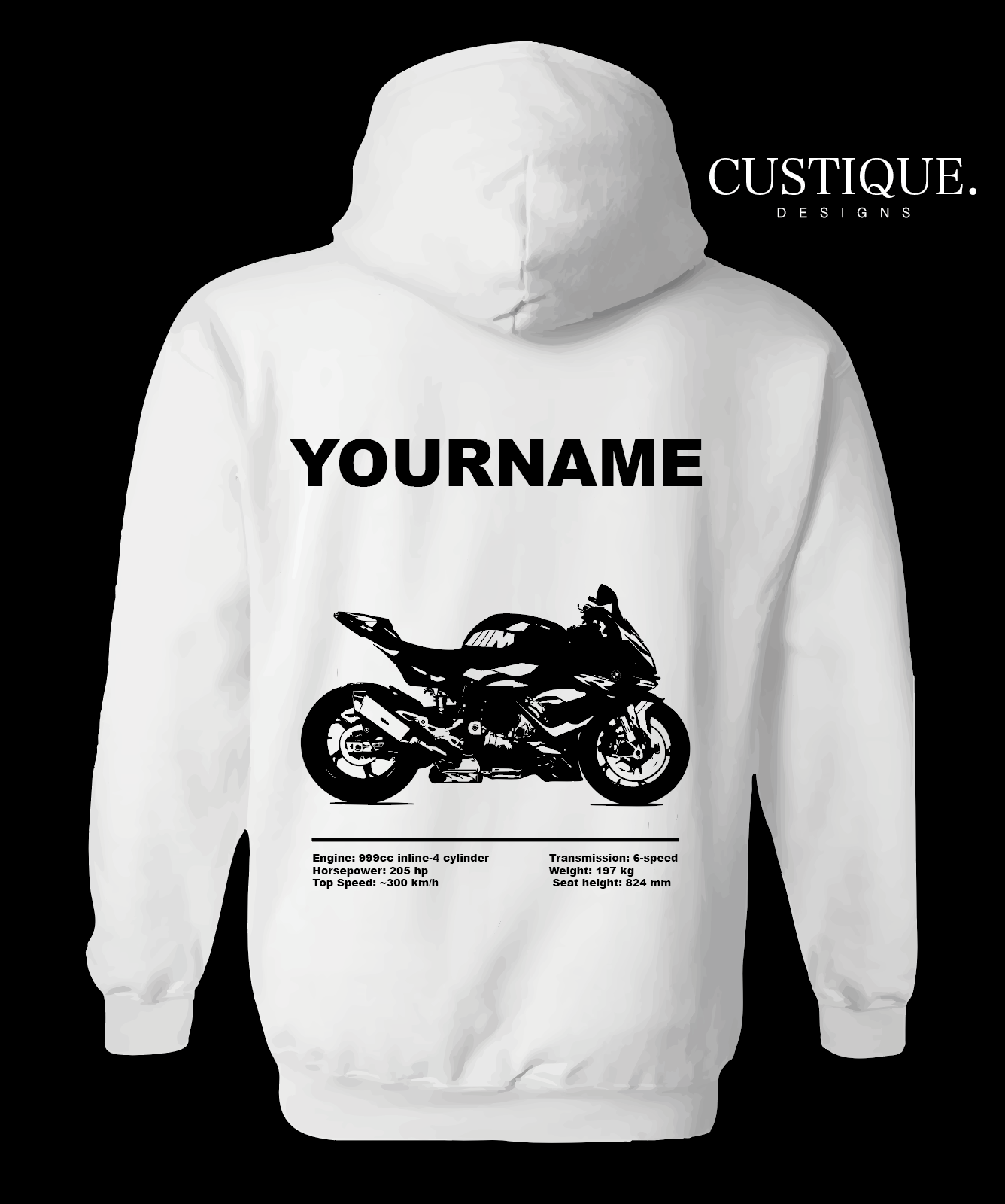 Custom hoodie - BMW S1000RR