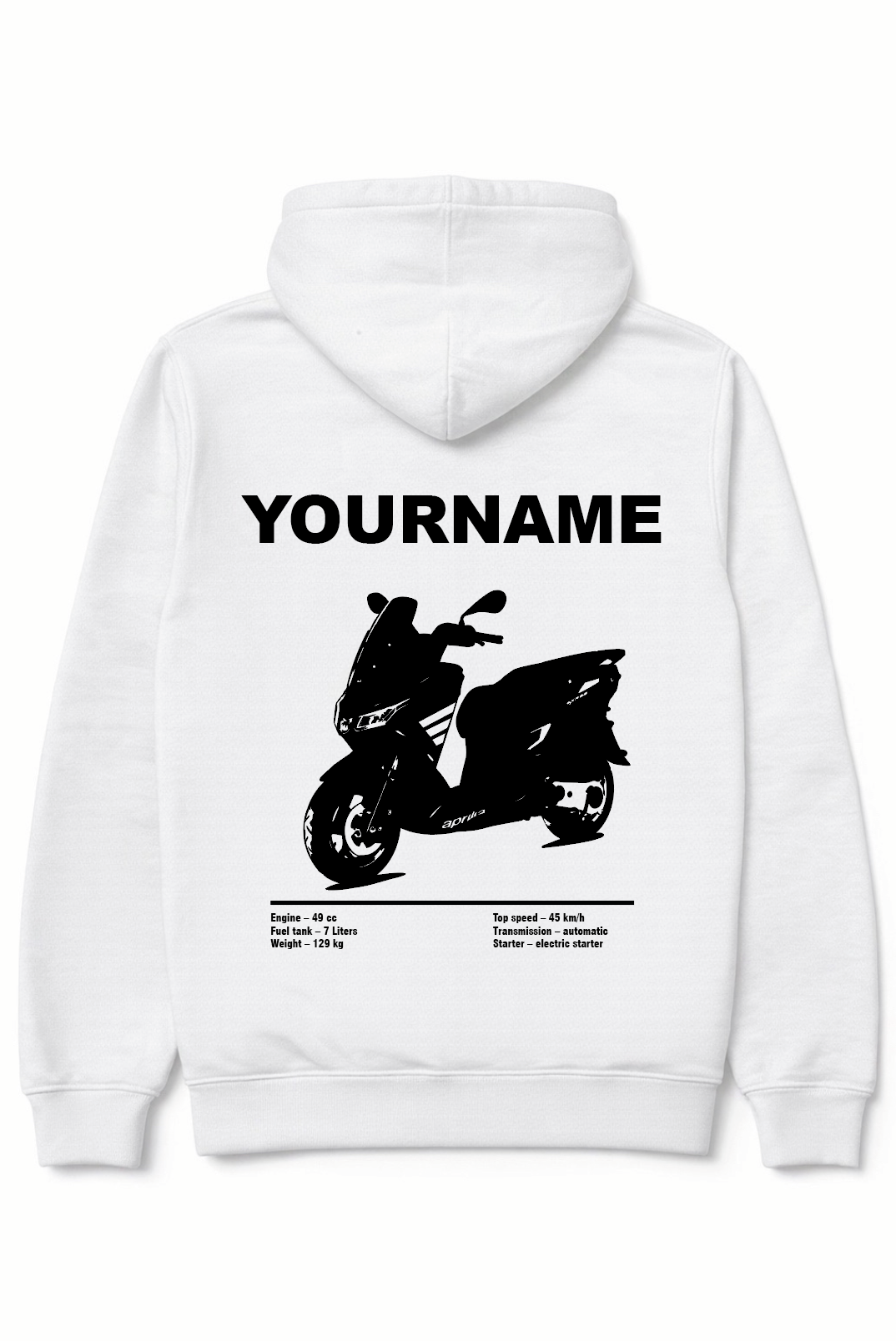 Aprilia SXR50 hoodie