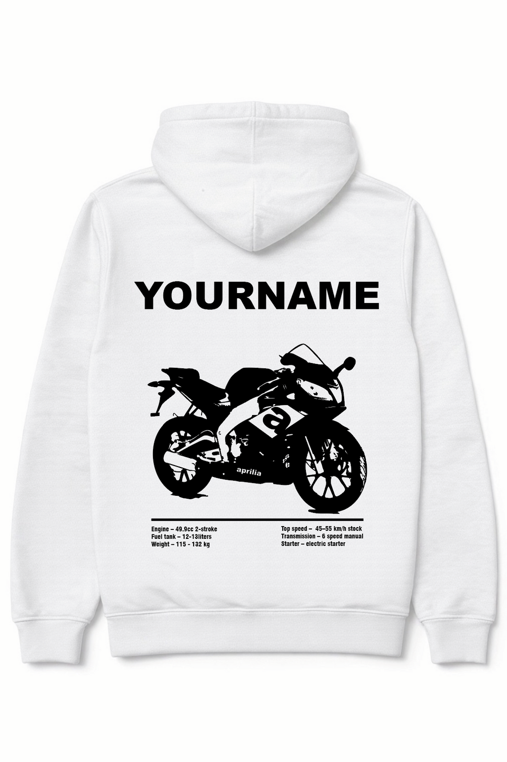 Aprilia RS50 hoodie