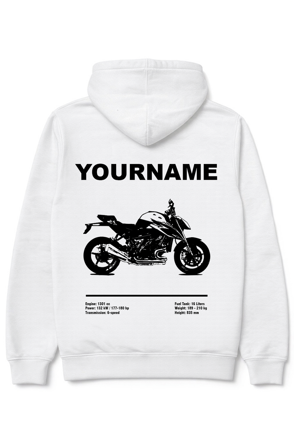 KTM 1290 duke R hoodie