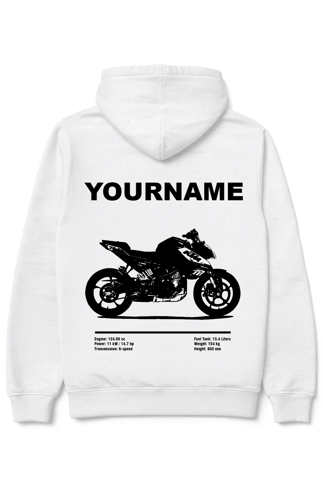 KTM 125 duke hoodie