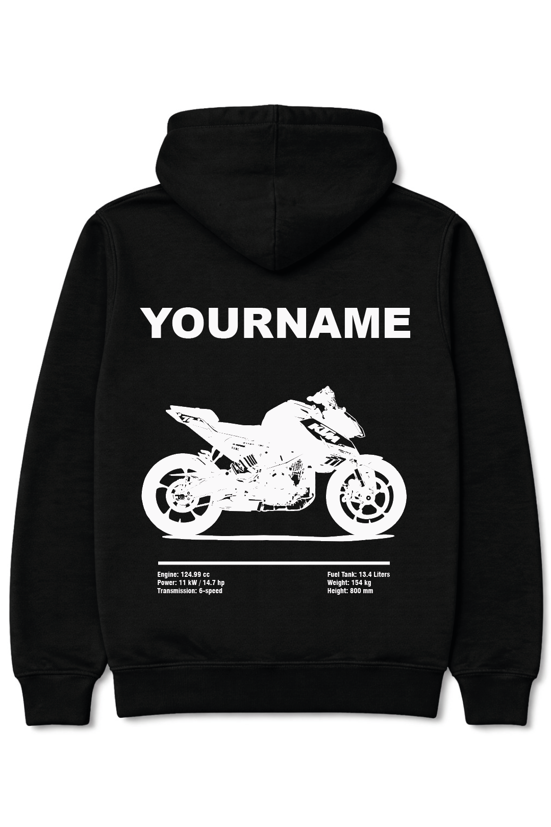 KTM 125 duke hoodie