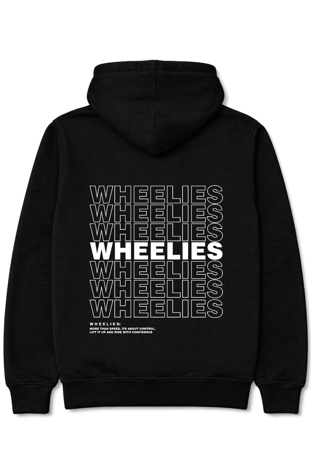Wheelie hoodie
