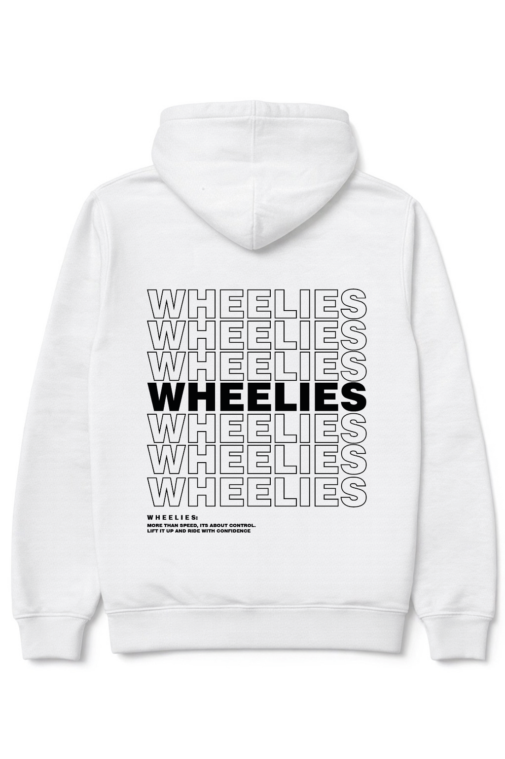 Wheelie hoodie