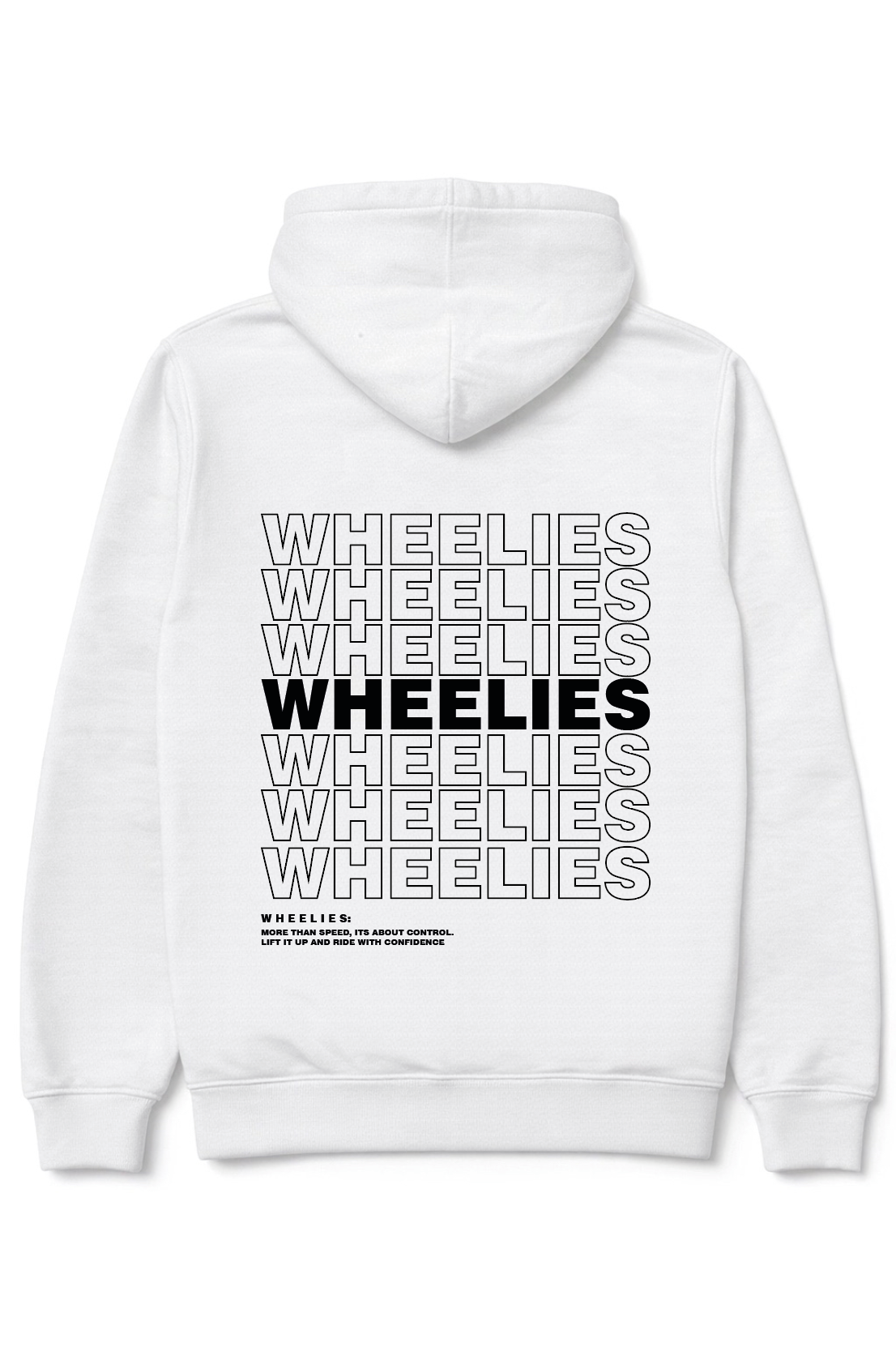 Wheelie hoodie