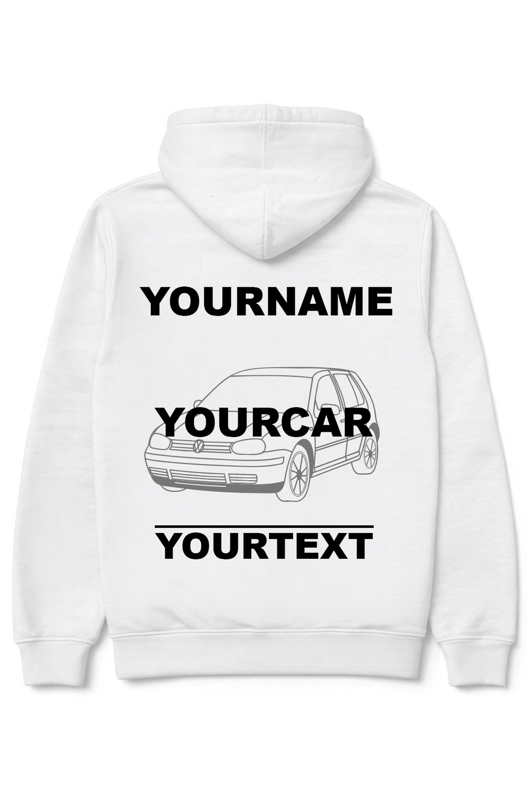 Custom made hoodie - Car, tractor or truck.