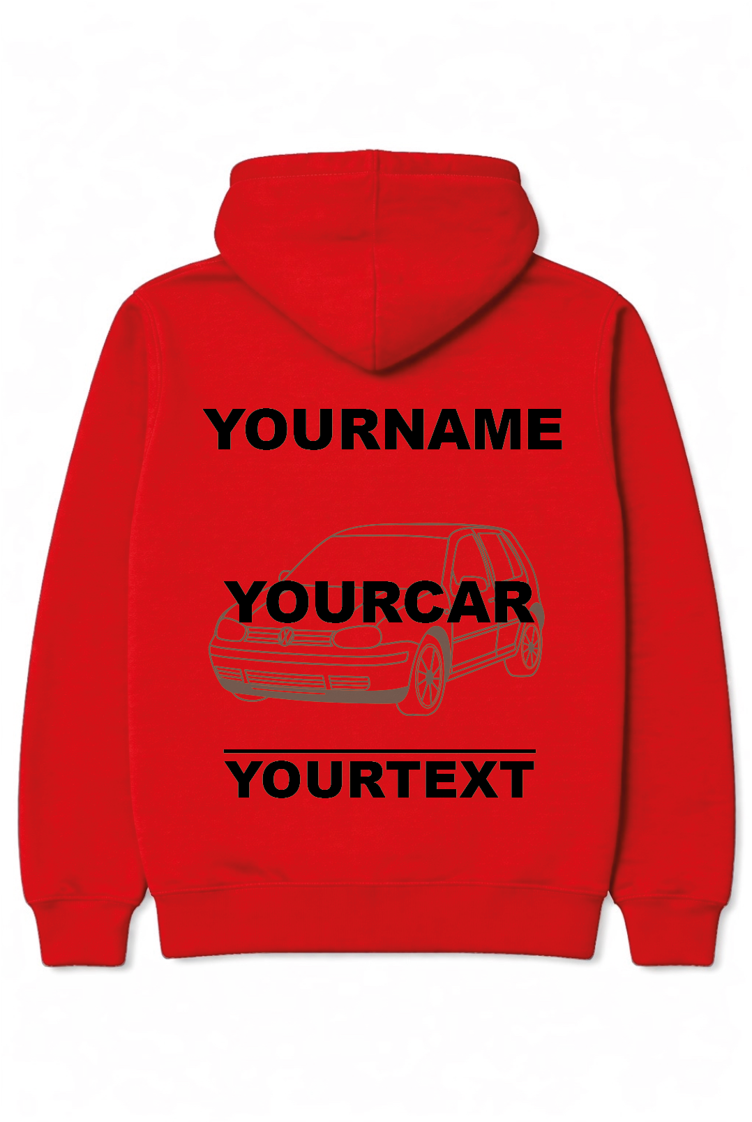Custom made hoodie - Car, tractor or truck.