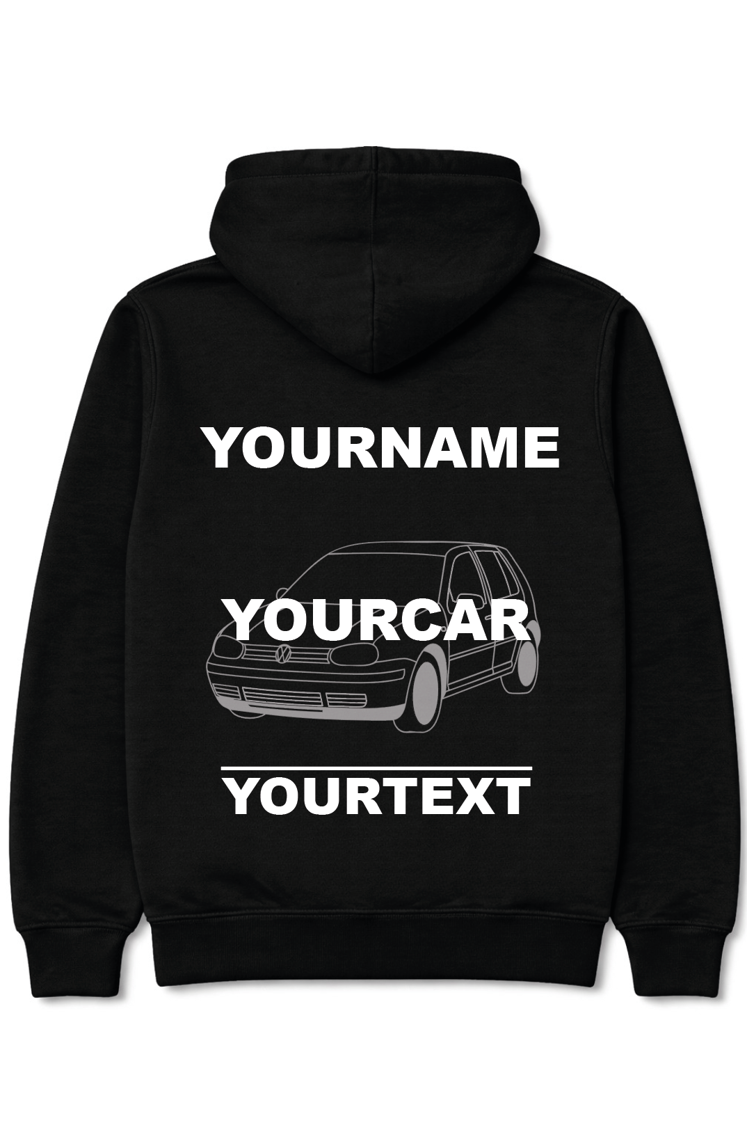 Custom made hoodie - Car, tractor or truck.