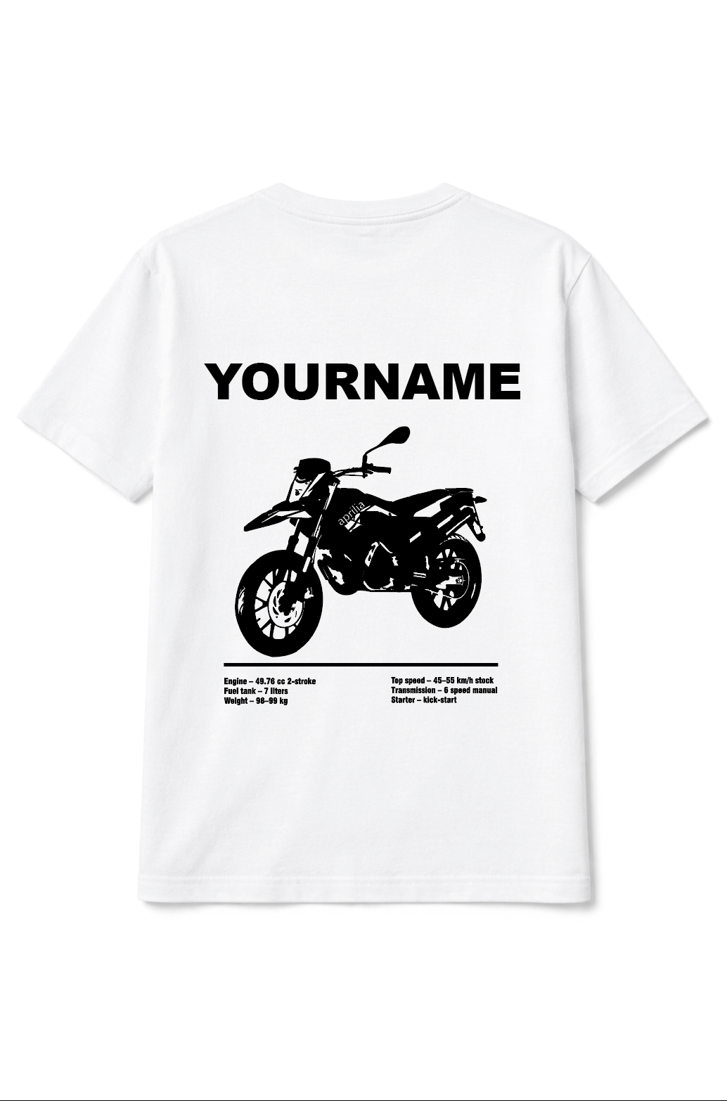 Aprilia SX50 T-shirt