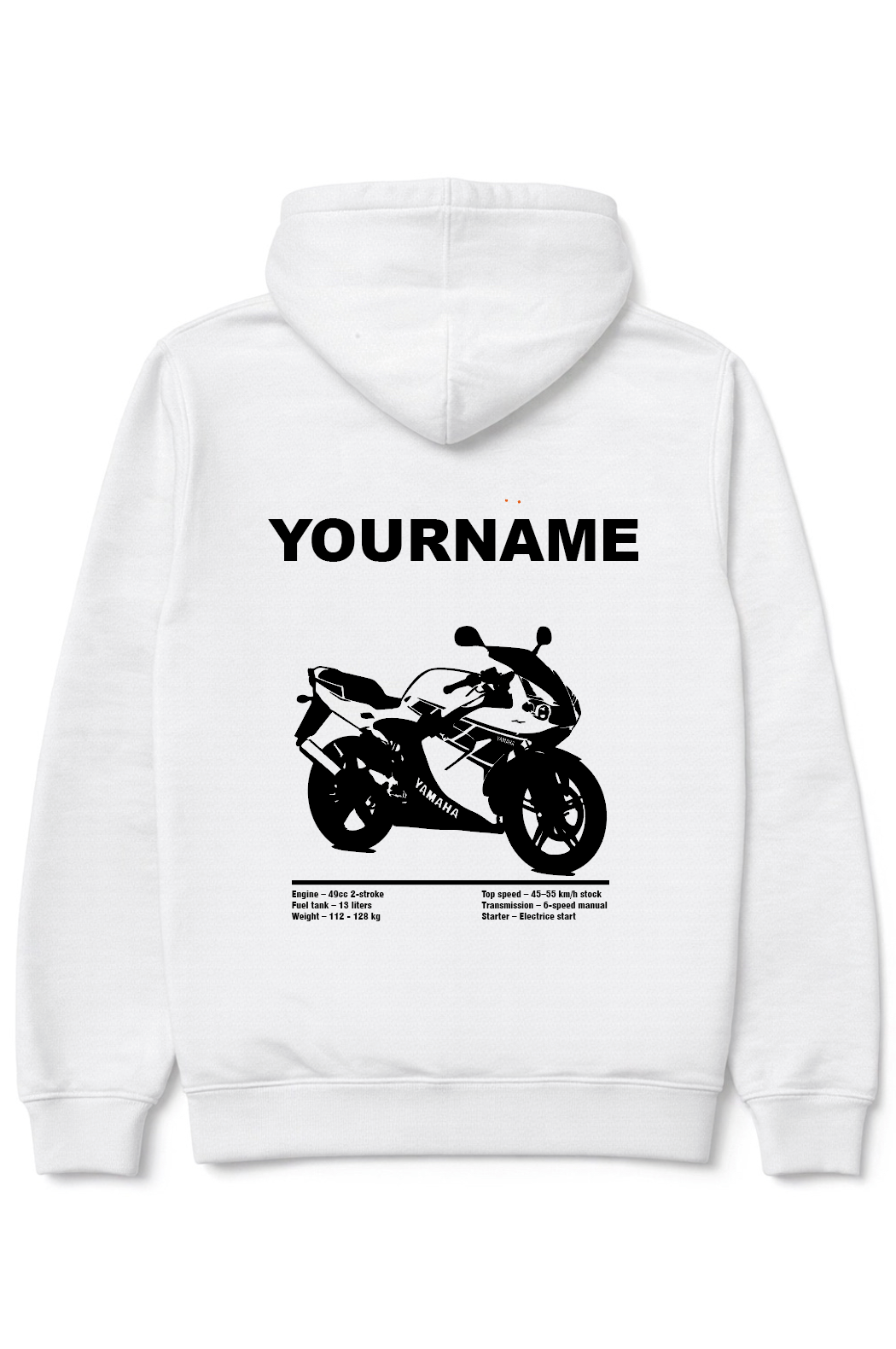 Yamaha TZR50 hoodie