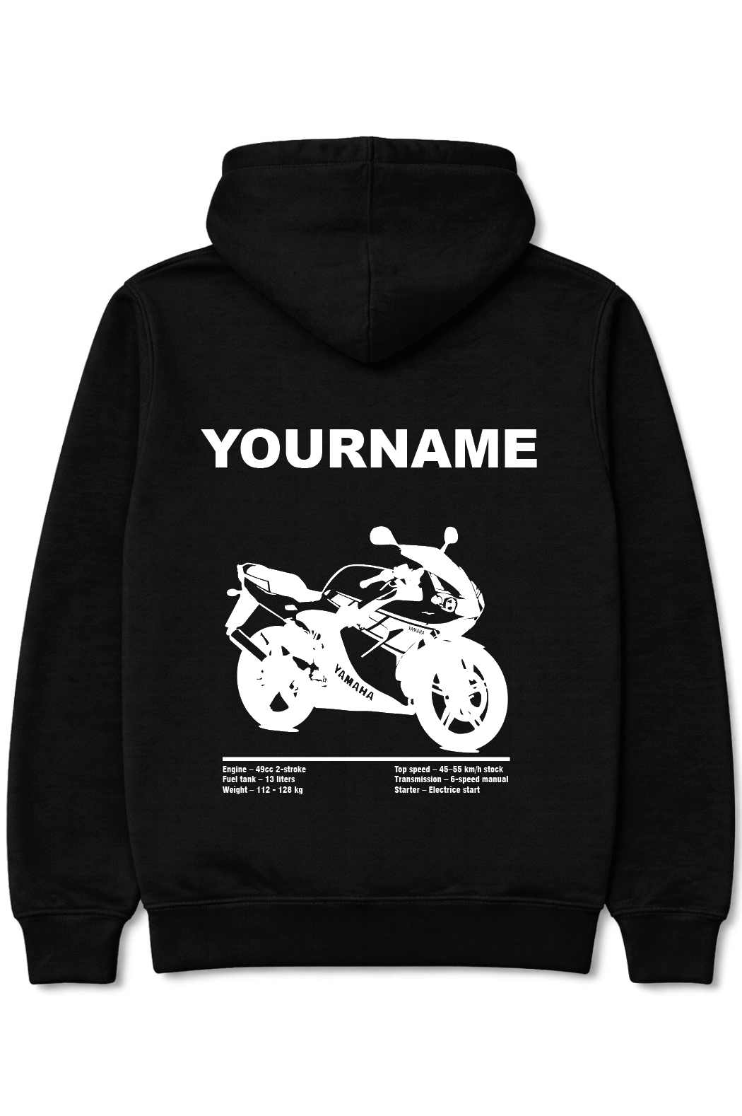 Yamaha TZR50 hoodie