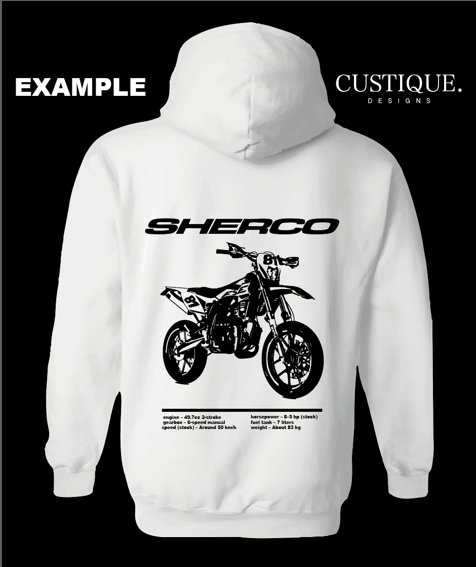 Custom made hoodie - Your vehicle