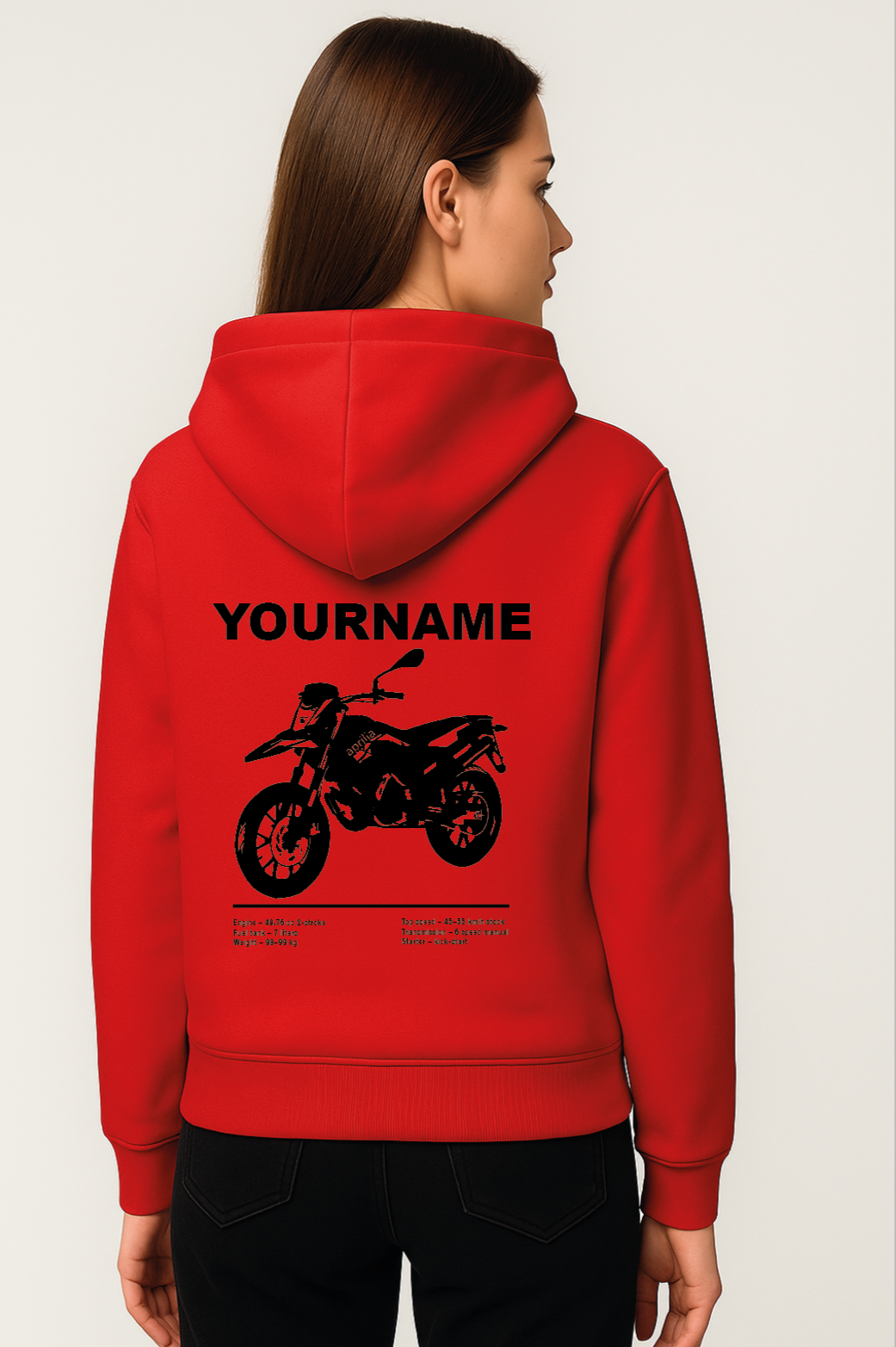Custom hoodie - Aprilia sx50