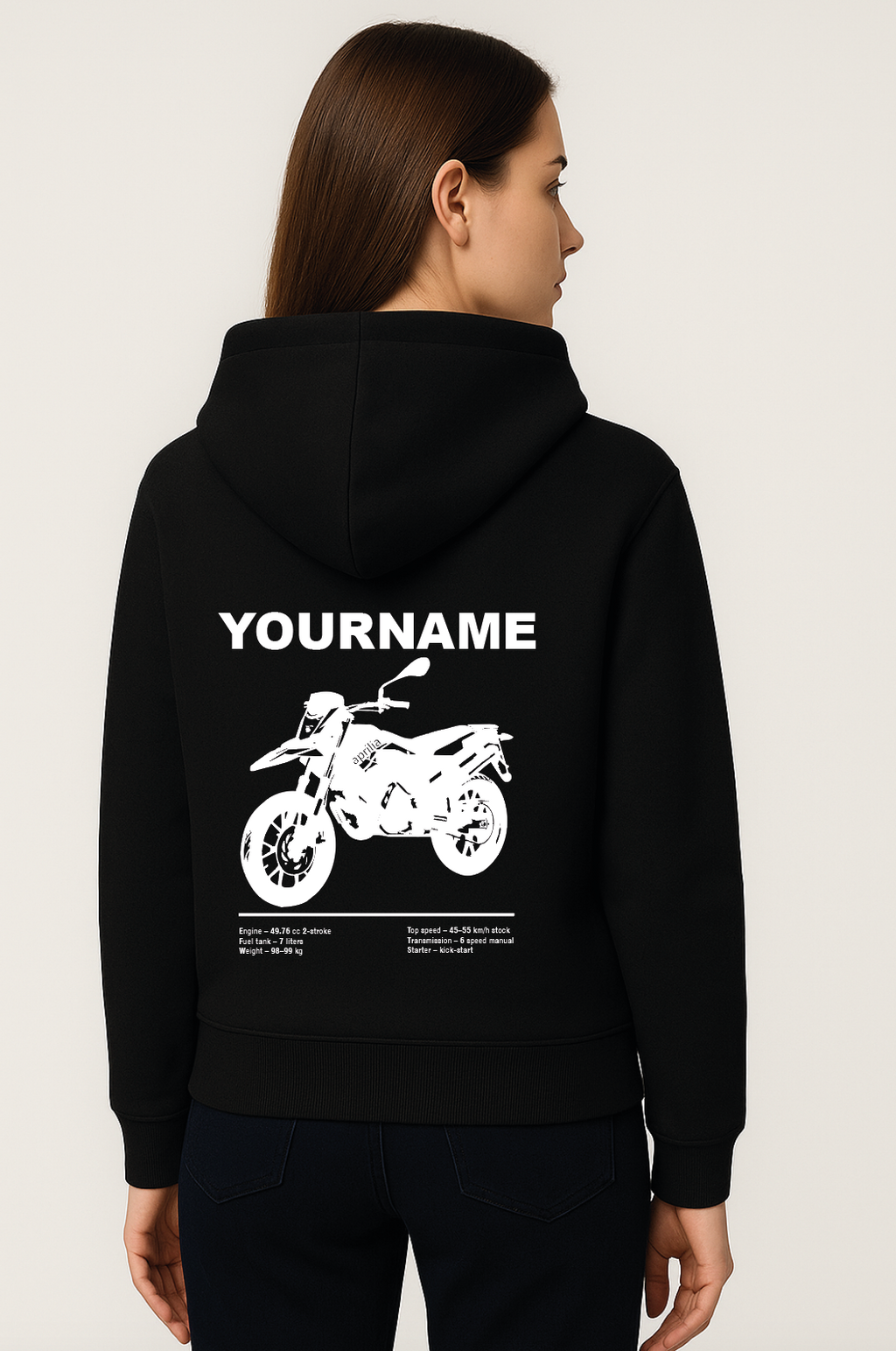 Custom hoodie - Aprilia sx50