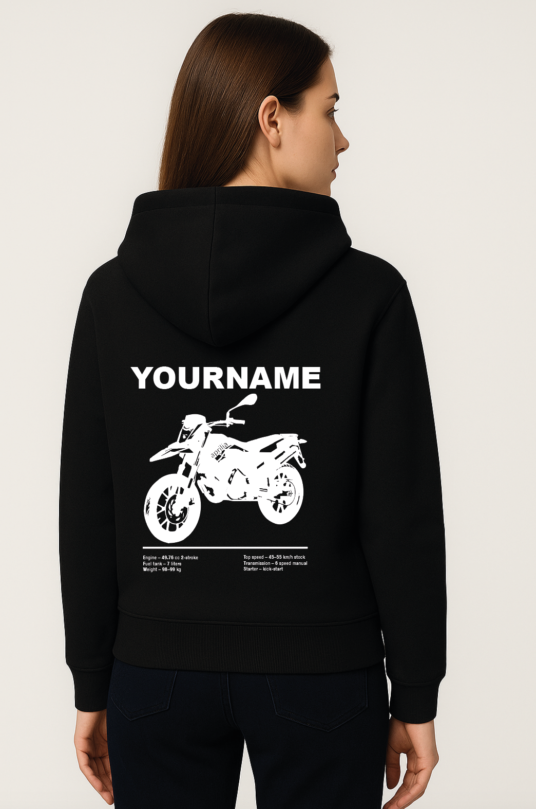 Custom hoodie - Aprilia sx50