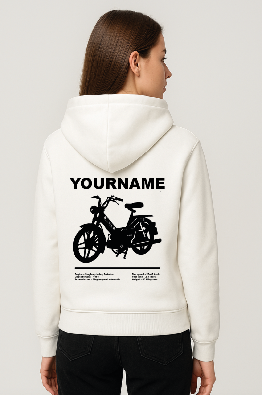Custom hoodie - Puch Maxi