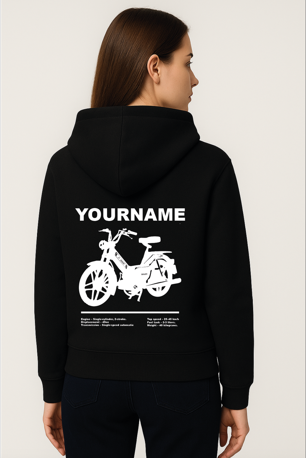 Custom hoodie - Puch Maxi
