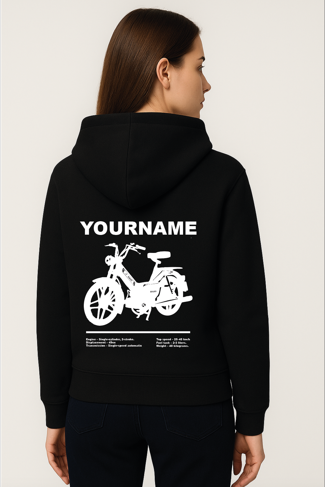 Custom hoodie - Puch Maxi