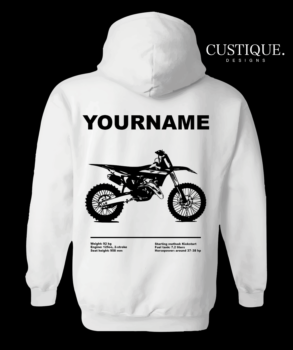 Custom hoodie - ktm SX 125