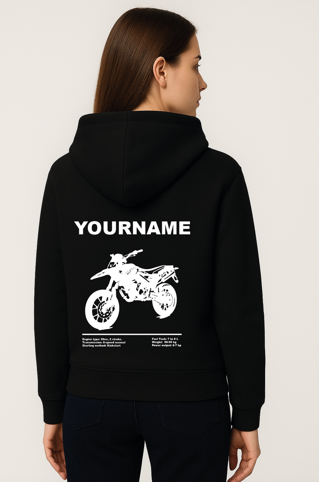 Custom hoodie - Derbi