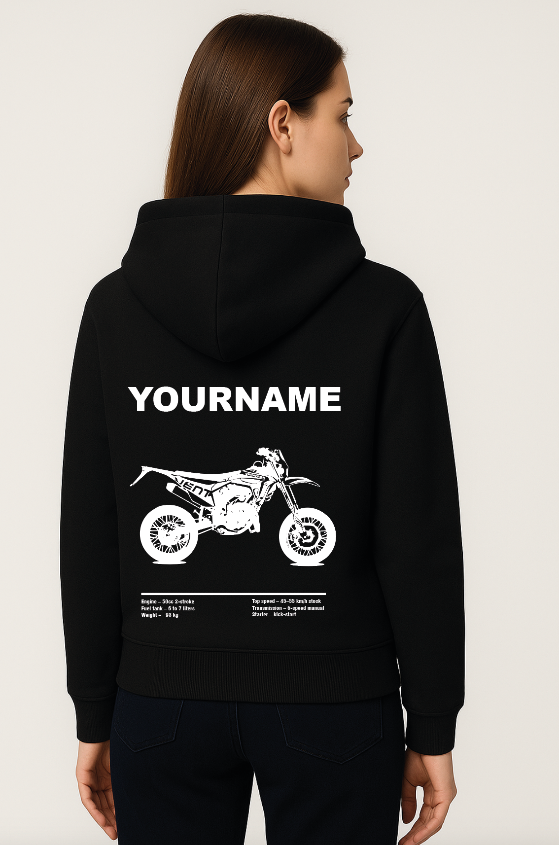 Custom hoodie - Vent Derapage