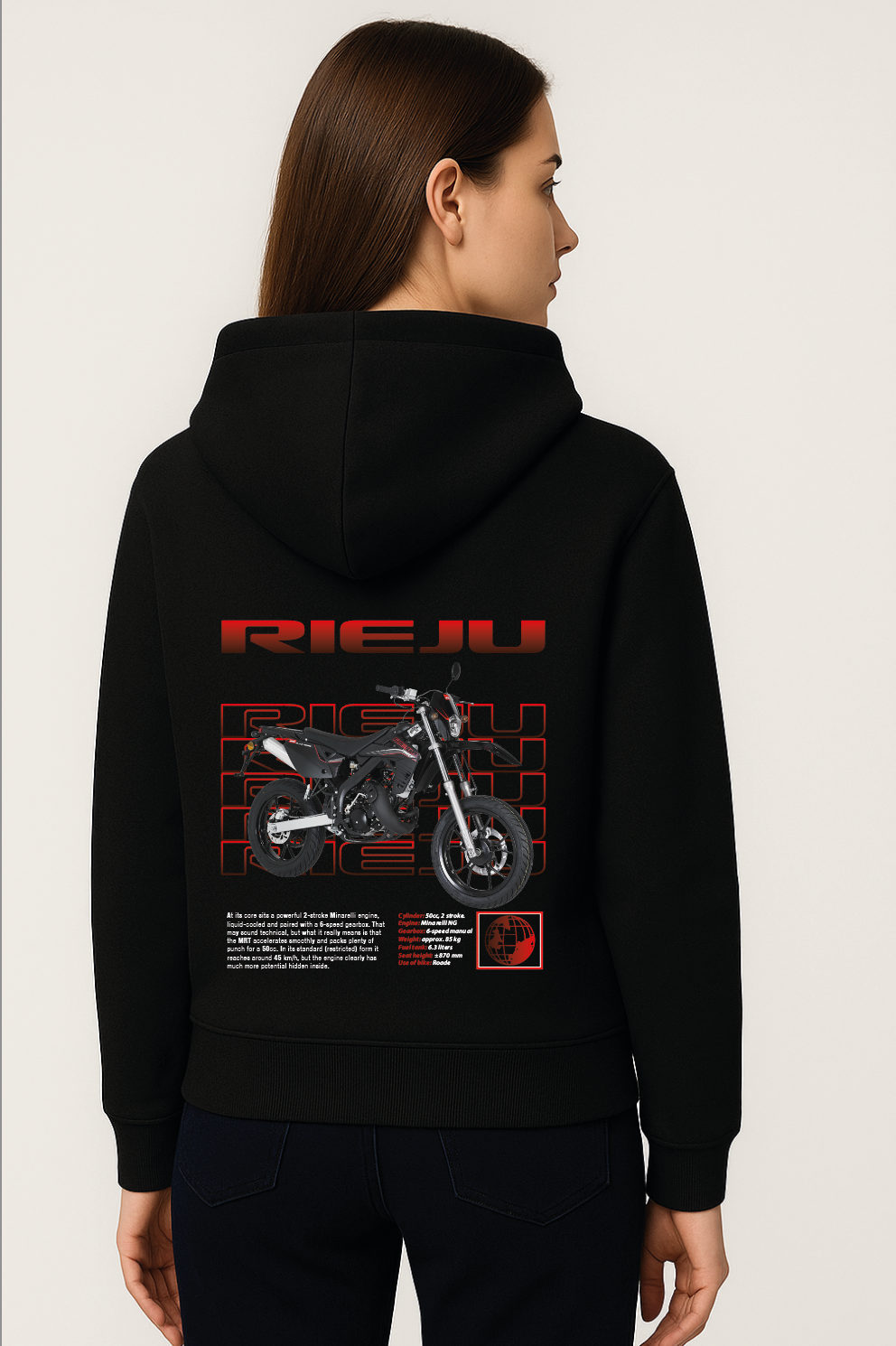 Rieju mrt hoodie - Full colour