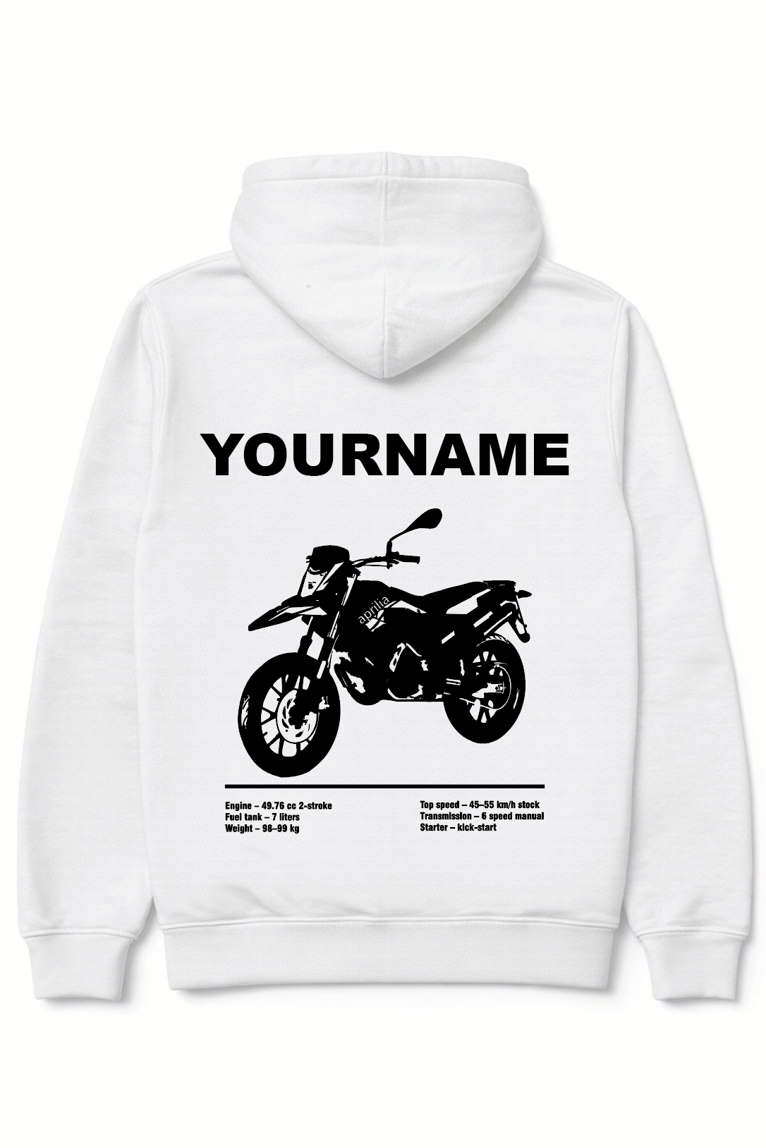 Aprilia sx50 hoodie