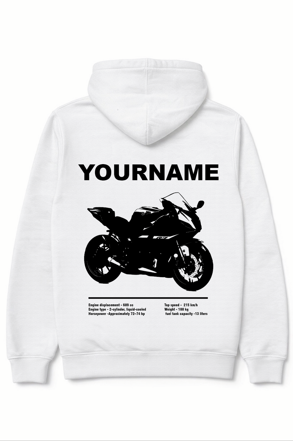 Yamaha R7 hoodie