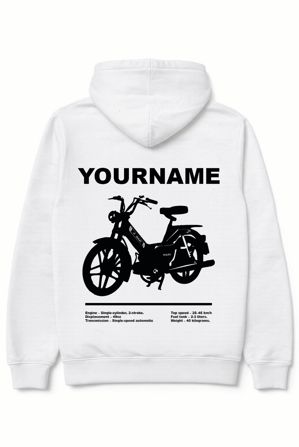 Puch maxi hoodie