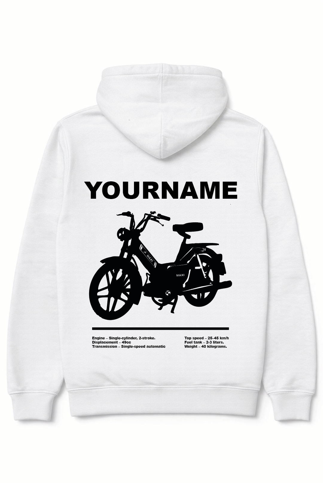 Puch maxi hoodie