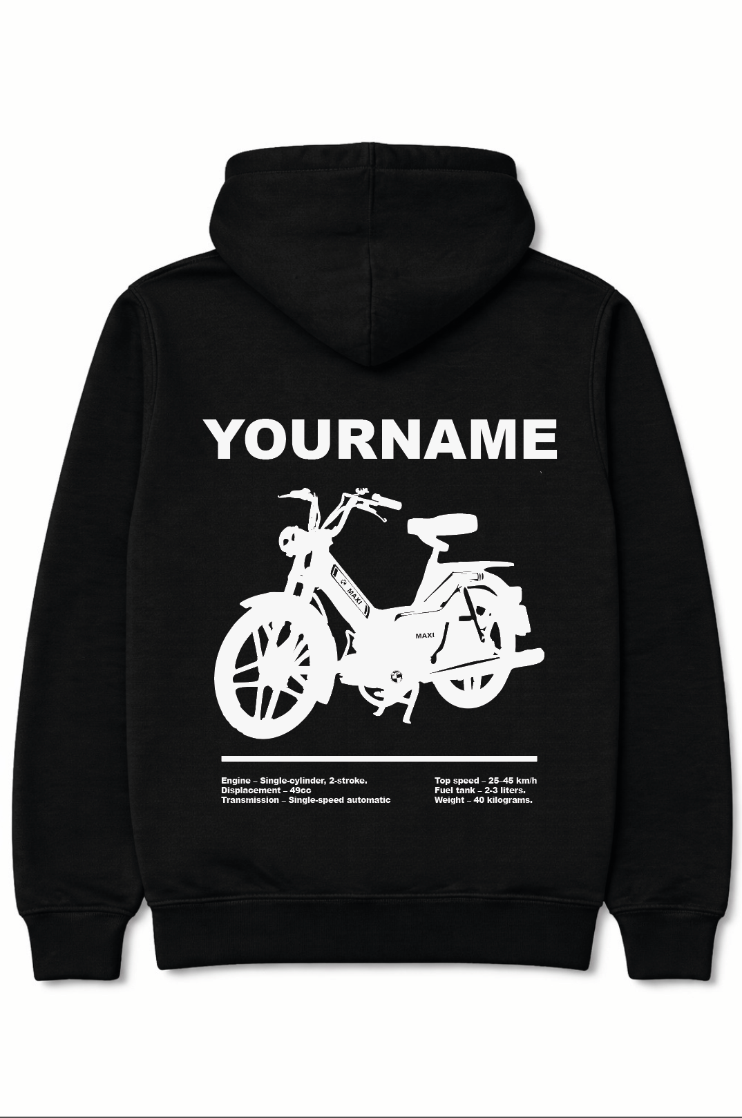 Puch maxi hoodie