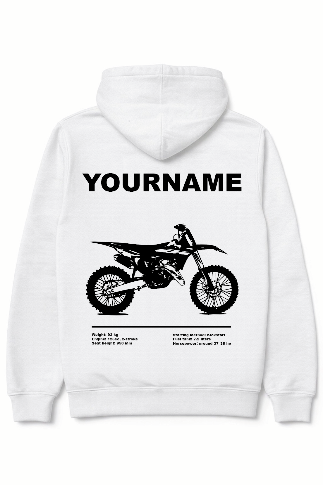 ktm SX125 hoodie