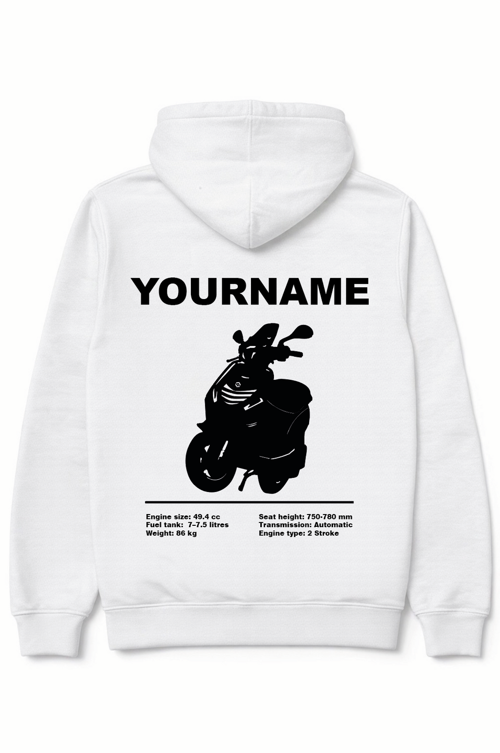 Piaggio Zip hoodie
