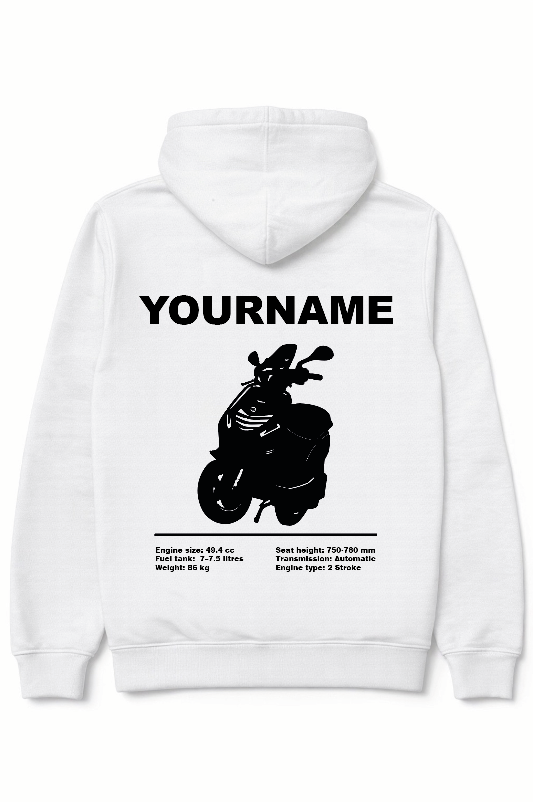 Piaggio Zip hoodie