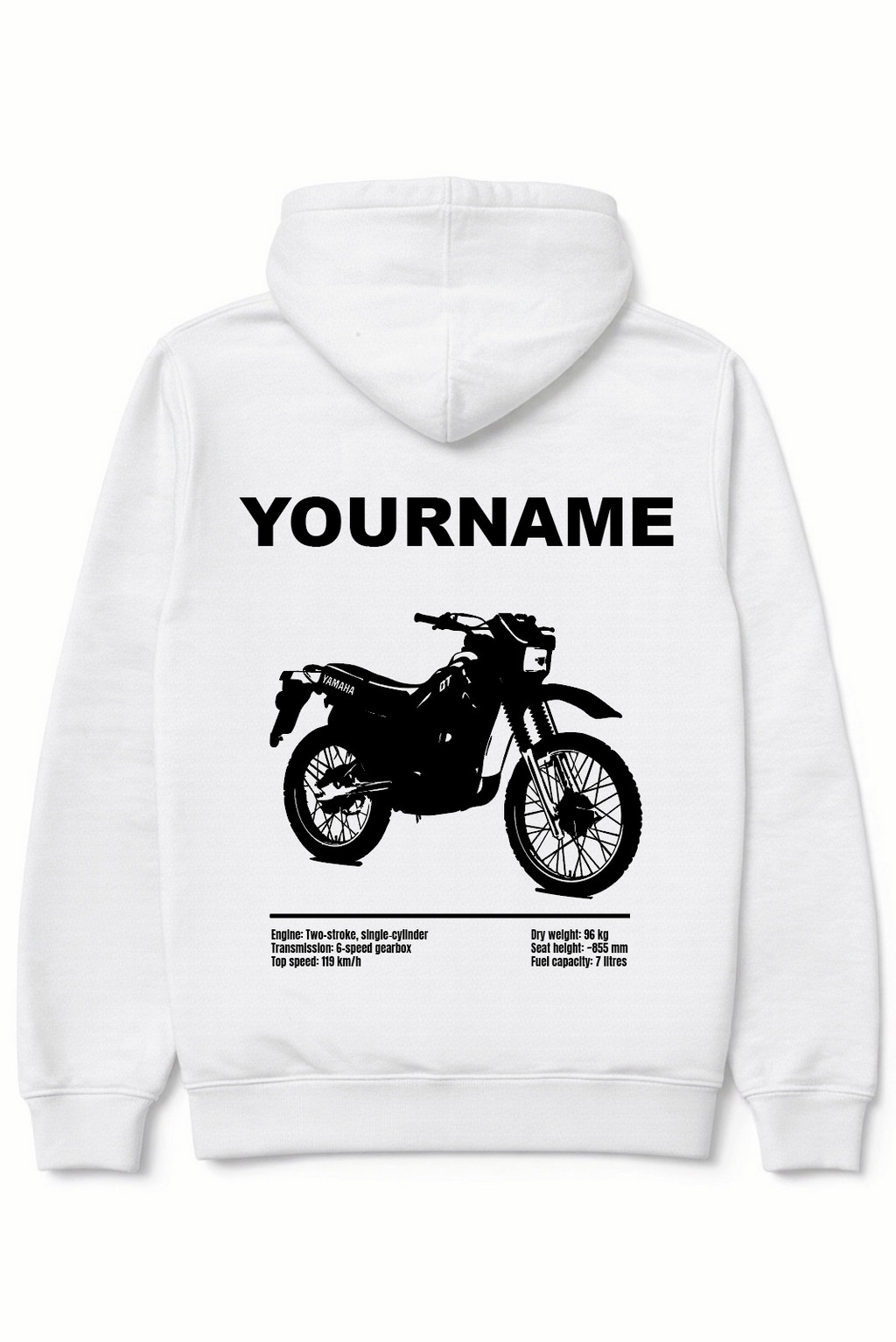 Yamaha DT125 hoodie