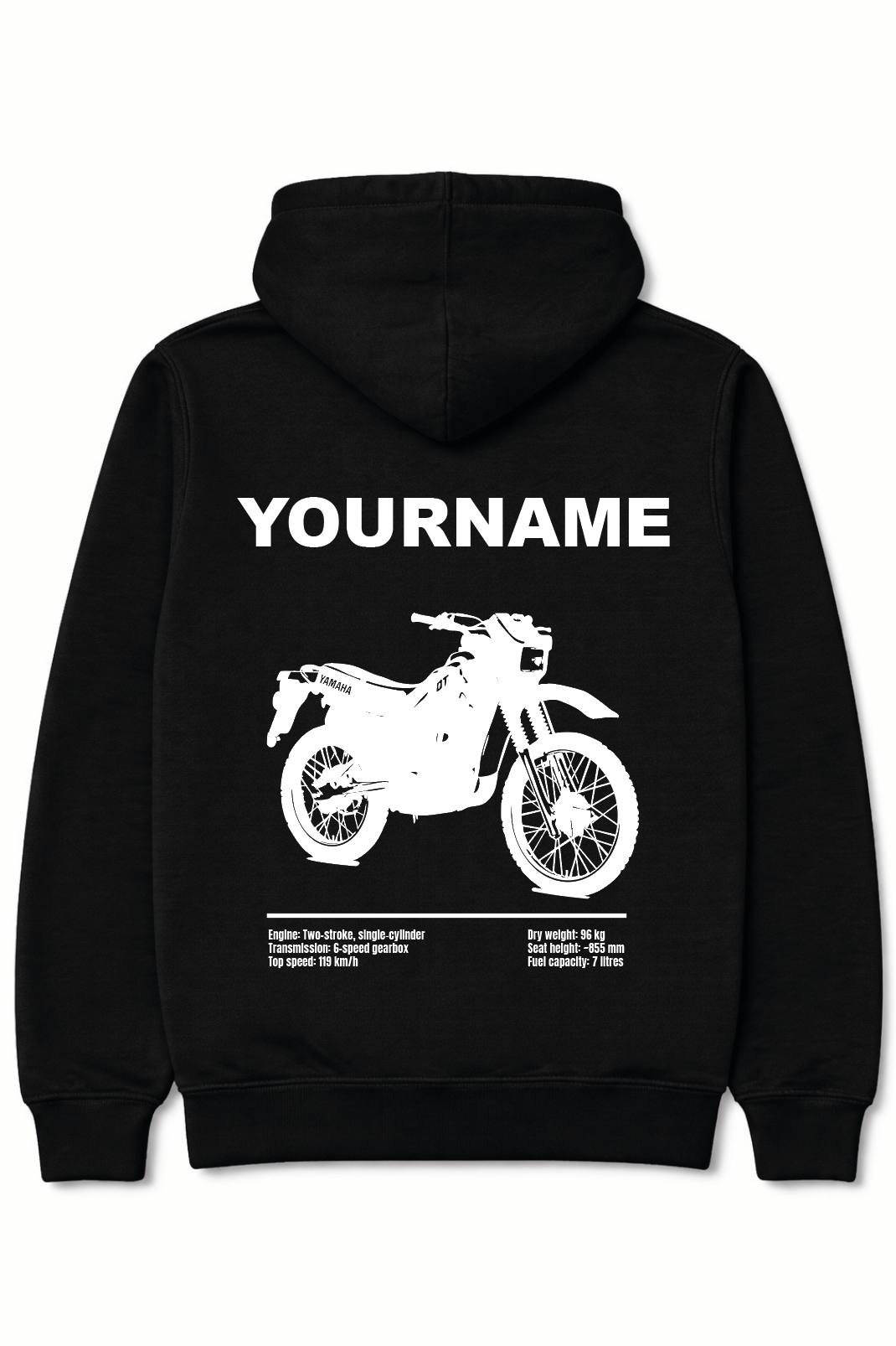 Yamaha DT125 hoodie