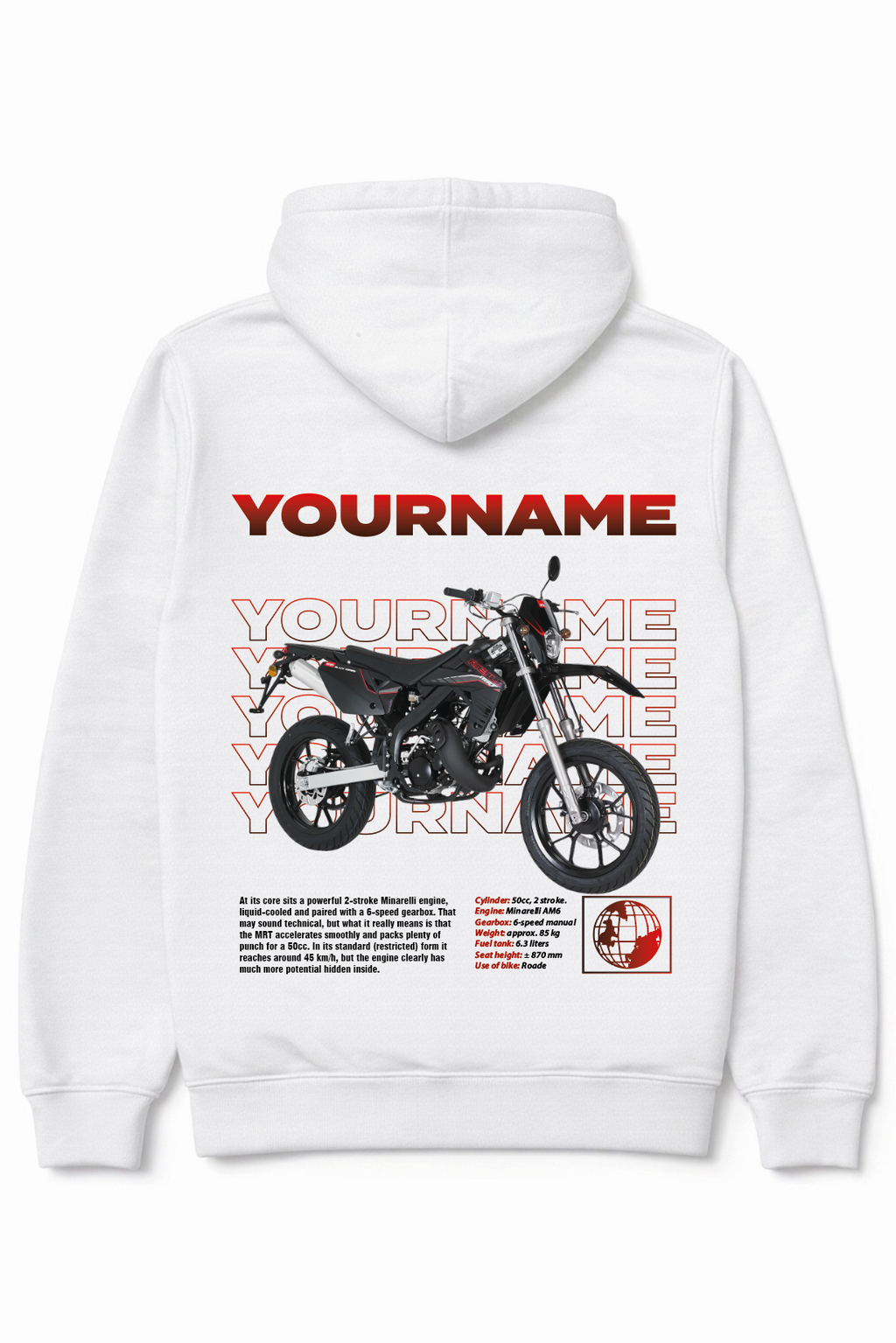Rieju mrt hoodie - Full colour